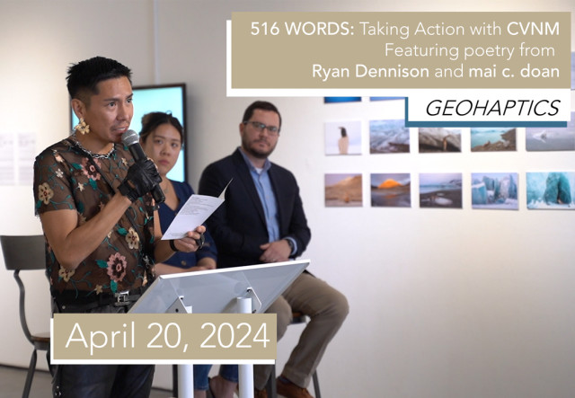 Taking Action with CVNM: Featuring Poetry from Ryan Dennison and mai c. doan exhibition image