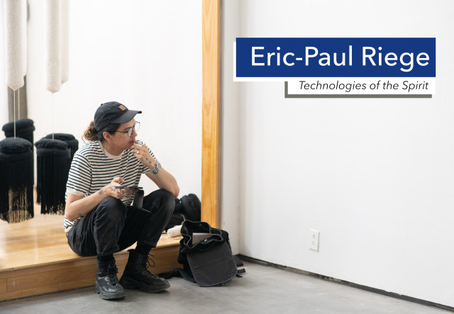 Technologies of the Spirit - Artist Talk Eric-Paul Riege exhibition image