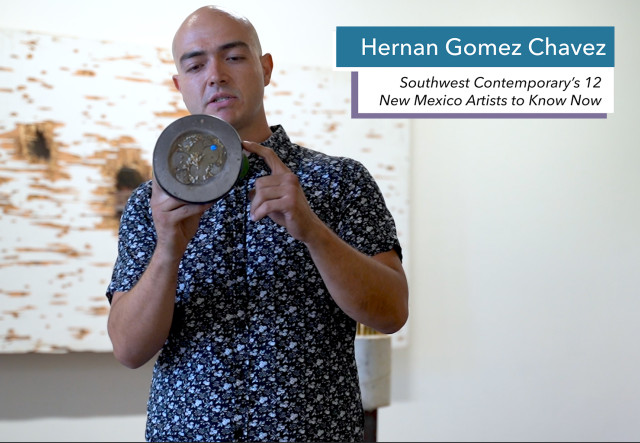 Southwest Contemporary’s 12 New Mexico Artists to Know Now 2023 Artist Talk - Hernan Gomez Chavez exhibition image