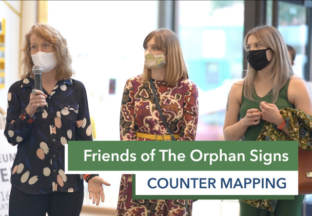 Counter Mapping Artist Talk - Friends of The Orphan Signs exhibition image
